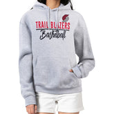 Portland Trail Blazers G-III 4Her by Carl Banks Women's Graphics Fleece Pullover Hoodie Online