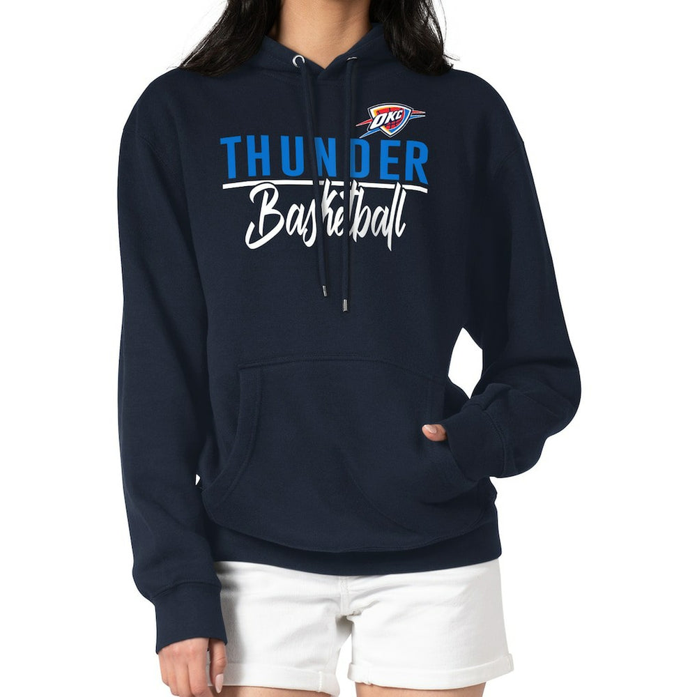 Oklahoma City Thunder G-III 4Her by Carl Banks Women's Graphics Fleece Pullover Hoodie On Sale