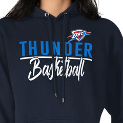Oklahoma City Thunder G-III 4Her by Carl Banks Women's Graphics Fleece Pullover Hoodie On Sale