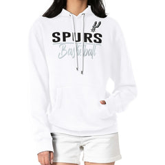 San Antonio Spurs G-III 4Her by Carl Banks Women's Graphics Fleece Pullover Hoodie For Sale
