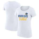 Golden State Warriors G-III 4Her by Carl Banks Women's Super-Slim Fit Lightweight Team Sport V-Neck T-Shirt sale Discount