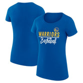 Golden State Warriors G-III 4Her by Carl Banks Women's Super-Slim Fit Lightweight Team Sport V-Neck T-Shirt sale Discount