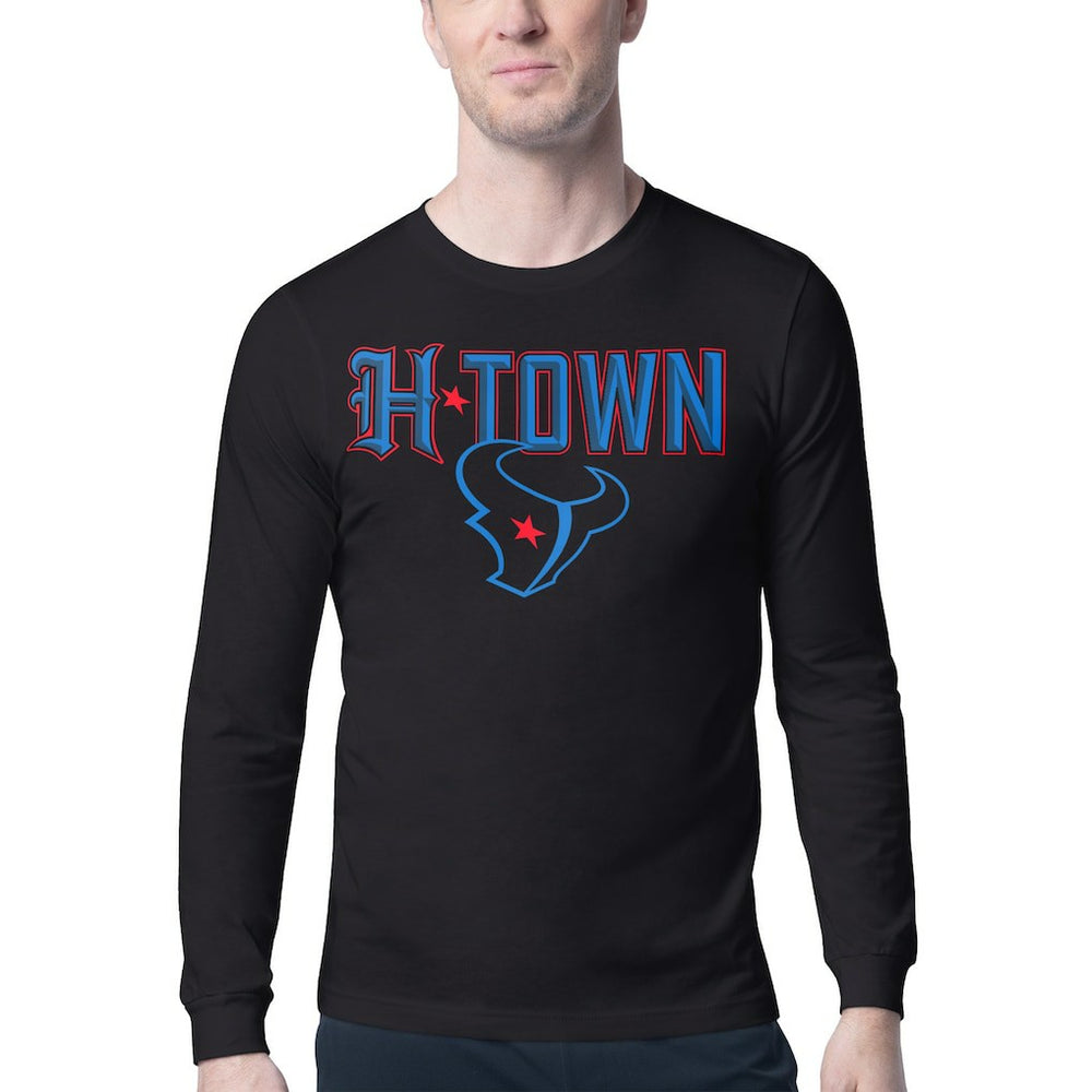 Houston Texans Starter H-Town Graphic Long Sleeve T-Shirt