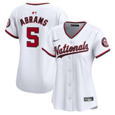 CJ Abrams Washington Nationals Nike Women's Home Limited Player Jersey – White | MLB New