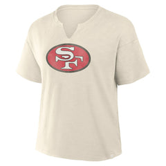 San Francisco 49ers Fanatics Women's Trick Play Slub Boxy T-Shirt