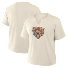 Chicago Bears Fanatics Women's Trick Play Slub Boxy T-Shirt