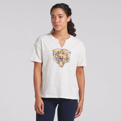 Chicago Bears Fanatics Women's Trick Play Slub Boxy T-Shirt