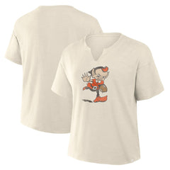 Cleveland Browns Fanatics Women's Trick Play Slub Boxy T-Shirt