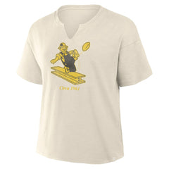 Pittsburgh Steelers Fanatics Women's Trick Play Slub Boxy T-Shirt