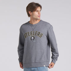 Pittsburgh Steelers Fanatics Loop Terry Pullover Sweatshirt