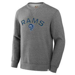 Los Angeles Rams Fanatics Loop Terry Pullover Sweatshirt