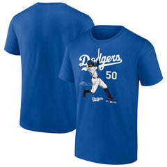 Mookie Betts Los Angeles Dodgers Player Swing T-Shirt | MLB Outlet