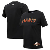 San Francisco Giants Pro Standard Women's Rhinestone Slim Fit T-Shirt | MLB New