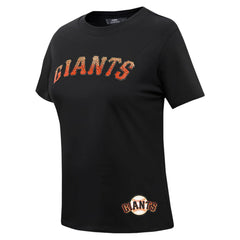 San Francisco Giants Pro Standard Women's Rhinestone Slim Fit T-Shirt | MLB New