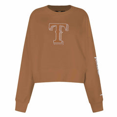 Texas Rangers Pro Standard Women's Paint The City Pullover Cropped Sweatshirt | MLB US
