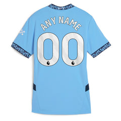 Manchester City Women's 2024/25 Home Replica Custom Jersey Light Blue - Puma