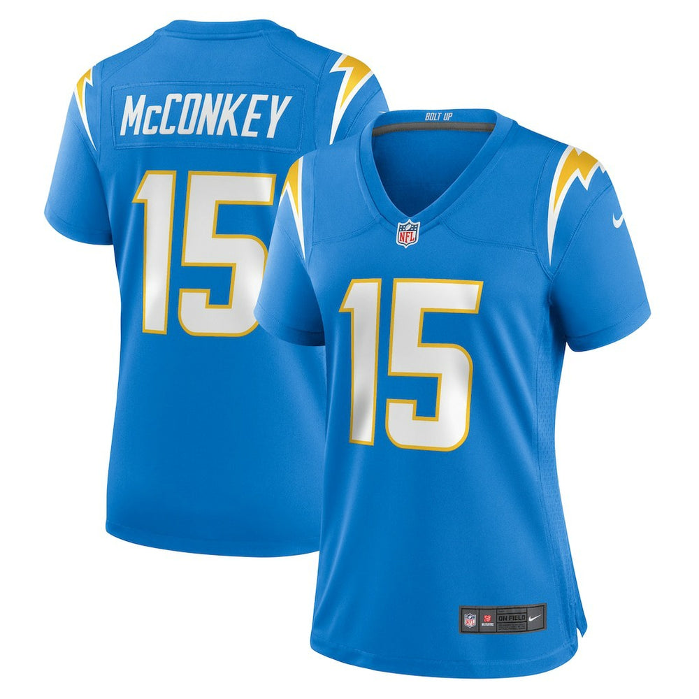Los Angeles Chargers Nike Ladd McConkey Women's Game Jersey