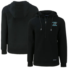 Carolina Panthers Cutter & Buck Roam Eco Recycled Half-Zip Hoodie