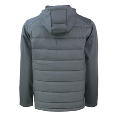 Carolina Panthers Cutter & Buck Evoke Hybrid Eco Softshell Recycled Full-Zip Hoodie Jacket