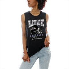 Baltimore Ravens Gameday Couture Women's Preseason Opener Racerback Tank Top