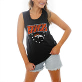 Denver Broncos Gameday Couture Women's Baby You're A Star Racerback Scoop Neck Tapered Tank Top
