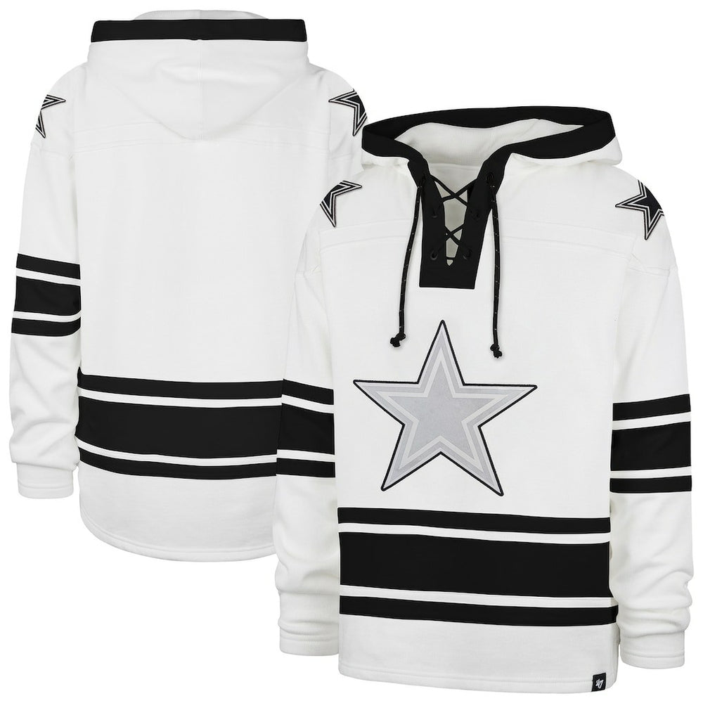 Dallas Cowboys 47 brand '47 After Image Superior Lacer Pullover Hoodie