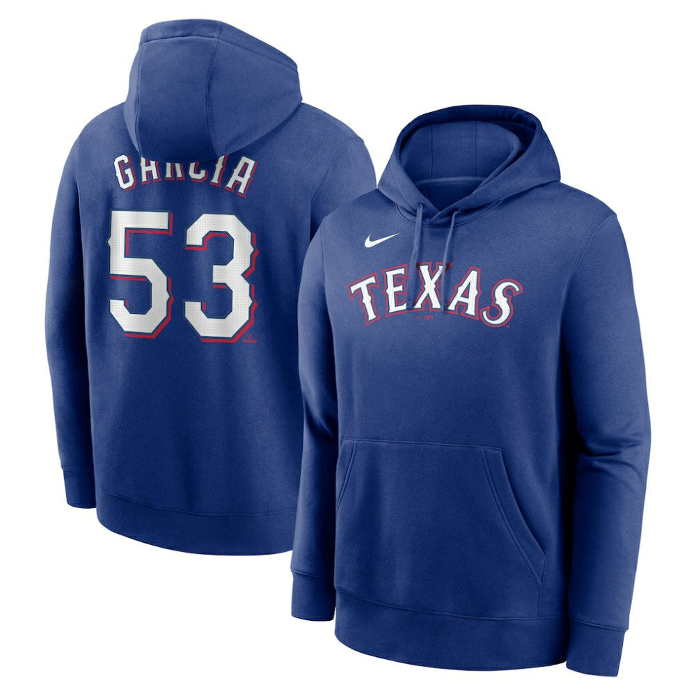 Adolis Garcia Texas Rangers Nike Player Name & Number Club Pullover Hoodie | MLB For sale