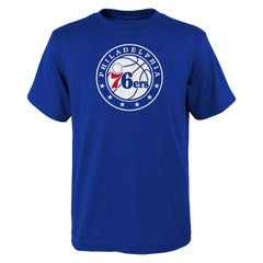 Philadelphia 76ers Outerstuff Youth Primary Logo T-Shirt Discount