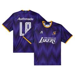 Los Angeles Lakers Authmade x NBA Soccer Kit Fashion Jersey Online