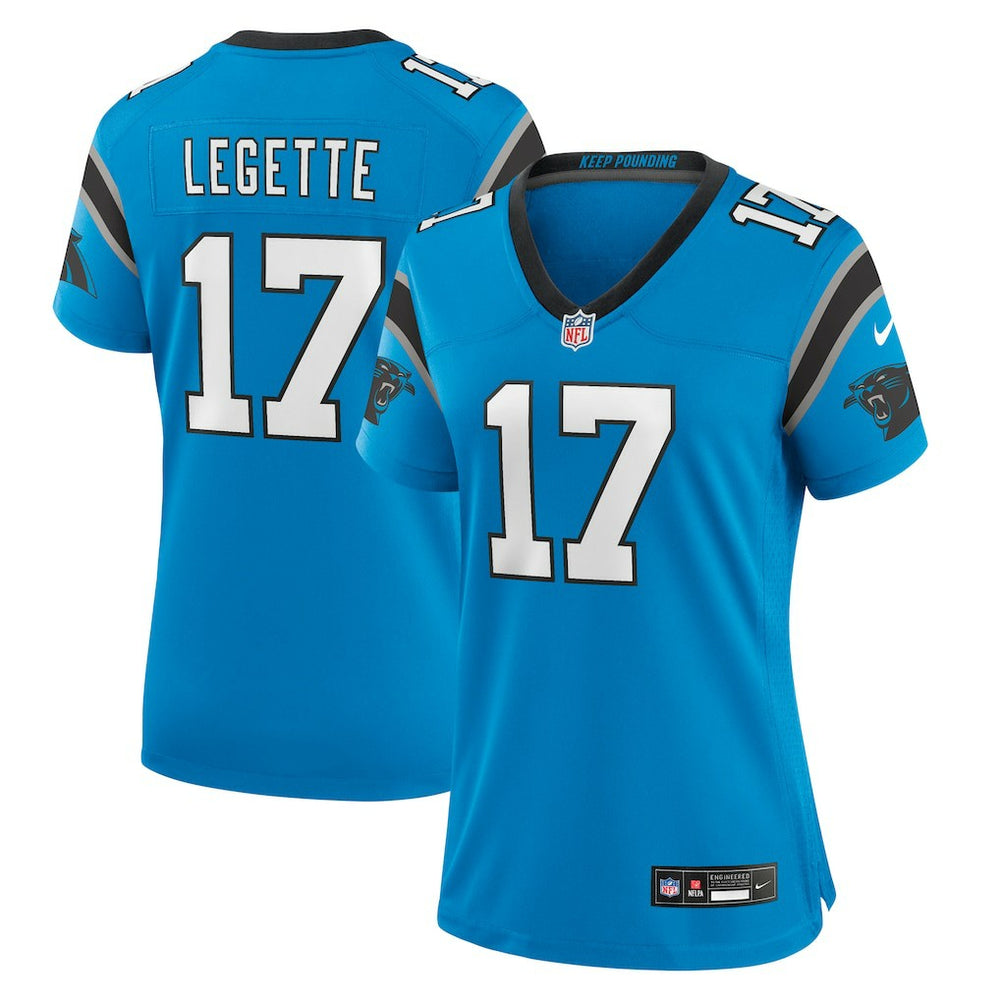 Carolina Panthers Nike Xavier Legette Women's Alternate Game Jersey
