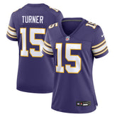 Minnesota Vikings Nike Dallas Turner Women's Alternate Game Jersey