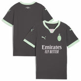 AC Milan Youth 2024/25 Third Replica Jersey Charcoal - Puma