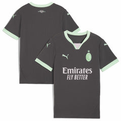 AC Milan Youth 2024/25 Third Replica Jersey Charcoal - Puma