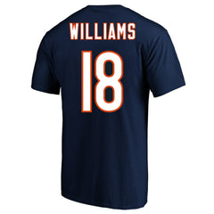 Chicago Bears Fanatics Caleb Williams Big & Tall Player Name & Number T-Shirt