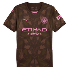 Manchester City 2024/25 Replica Short Sleeve Goalkeeper Jersey Brown - Puma