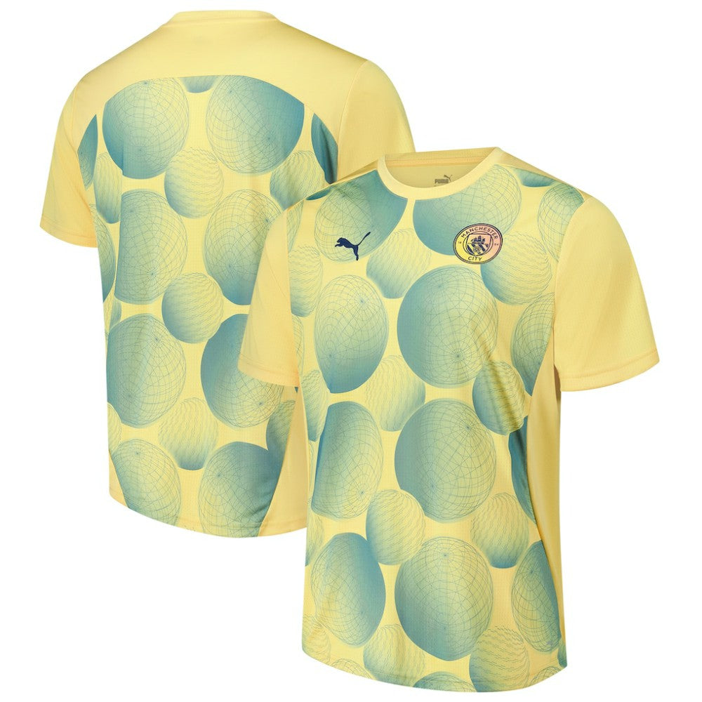 Manchester City 2024/25 Pre-Match Jersey Gold - Puma
