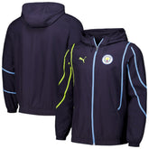Manchester City 2024/25 Pre-Match Anthem dryCELL Full-Zip Hoodie Jacket Navy - Puma