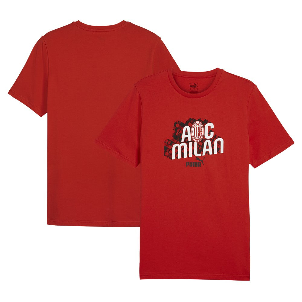 AC Milan ftblCulture T-Shirt Red - Puma