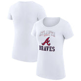 Atlanta Braves G-III 4Her by Carl Banks Women's Super-Slim Fit Lightweight Team Logo Graphic T-Shirt | MLB Near me