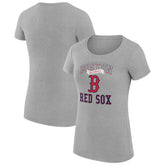 Boston Red Sox G-III 4Her by Carl Banks Women's Super-Slim Fit Lightweight Team Logo Graphic T-Shirt | MLB New