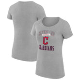 Cleveland Guardians G-III 4Her by Carl Banks Women's Super-Slim Fit Lightweight Team Logo Graphic T-Shirt | MLB US