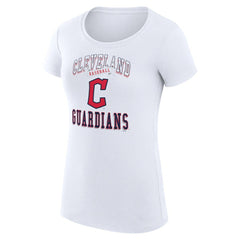 Cleveland Guardians G-III 4Her by Carl Banks Women's Super-Slim Fit Lightweight Team Logo Graphic T-Shirt | MLB Outlet