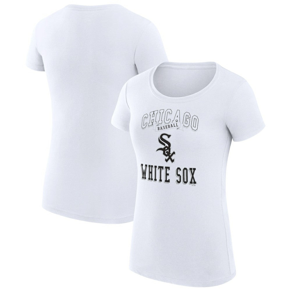Chicago White Sox G-III 4Her by Carl Banks Women's Super-Slim Fit Lightweight Team Logo Graphic T-Shirt | MLB Shop