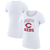 Cincinnati Reds G-III 4Her by Carl Banks Women's Super-Slim Fit Lightweight Team Logo Graphic T-Shirt | MLB US