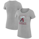 Arizona Diamondbacks G-III 4Her by Carl Banks Women's Super-Slim Fit Lightweight Team Logo Graphic T-Shirt | MLB US