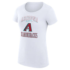 Arizona Diamondbacks G-III 4Her by Carl Banks Women's Super-Slim Fit Lightweight Team Logo Graphic T-Shirt | MLB For sale