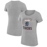 Detroit Tigers G-III 4Her by Carl Banks Women's Super-Slim Fit Lightweight Team Logo Graphic T-Shirt | MLB US
