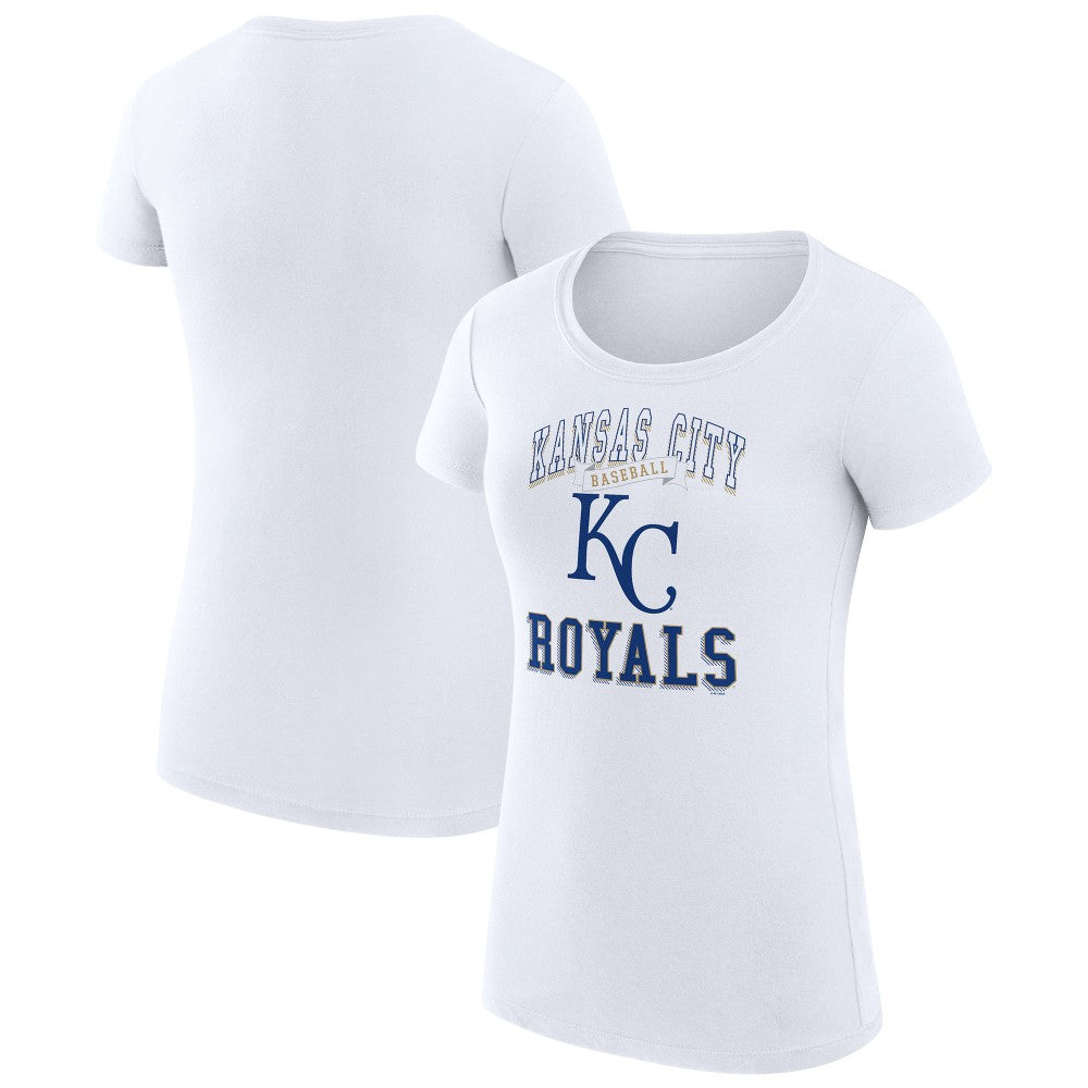 Kansas City Royals G-III 4Her by Carl Banks Women's Super-Slim Fit Lightweight Team Logo Graphic T-Shirt | MLB New