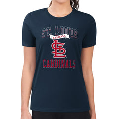 St. Louis Cardinals G-III 4Her by Carl Banks Women's Super-Slim Fit Lightweight Team Logo Graphic T-Shirt | MLB Near me