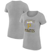 Pittsburgh Pirates G-III 4Her by Carl Banks Women's Super-Slim Fit Lightweight Team Logo Graphic T-Shirt | MLB Near me
